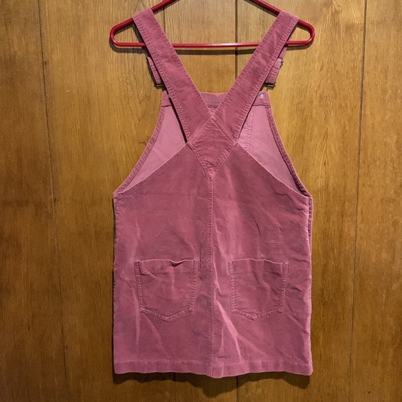 Forever 21 Mauve Pink Corduroy Overall Dress - Picture 5 of 6
